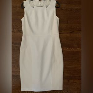 White Tahari Dress